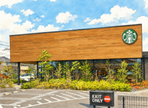 スターバックス三郷中央店の駐車場が「タイムズ」に　8月7日から有料化、利用時は精算に注意