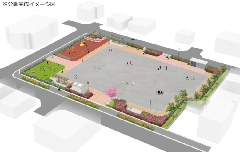 八潮に新たな公園のかたち 上二宮田公園を本格整備、八潮北公園には市初のスケートボード場