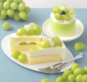 銀座コージーコーナーにシャインマスカットの季節！8月14日から限定ケーキ6品