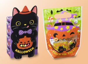 黒ねこが飛び出す！銀座コージーコーナーのハロウィン焼菓子、9月1日発売