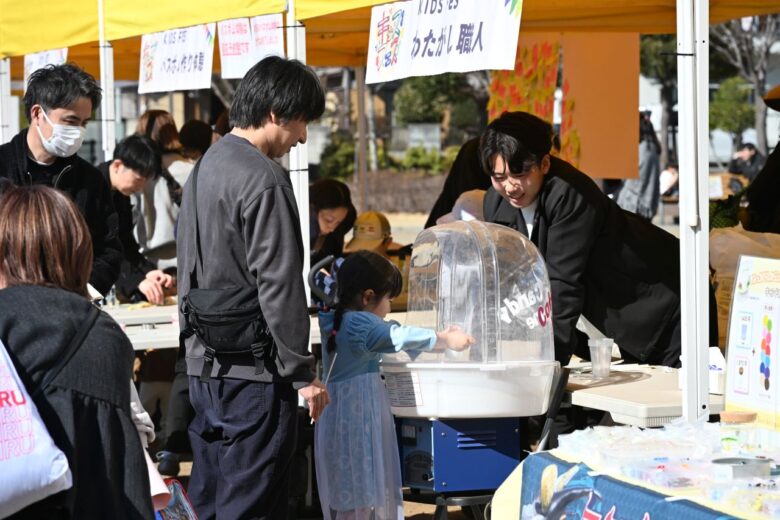 わたがし職人