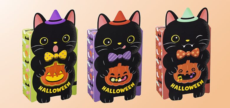 黒ねこが飛び出す!銀座コージーコーナーのハロウィン焼菓子、9月1日発売