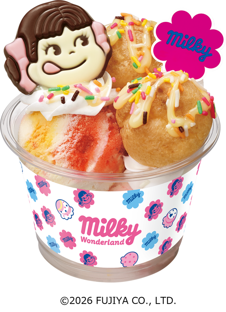 ミルキーシュークリームサンデー
