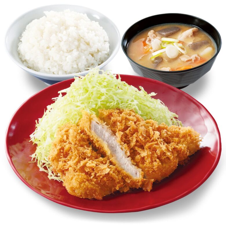ロースカツ定食 120gロース/ご飯/とん汁(小)