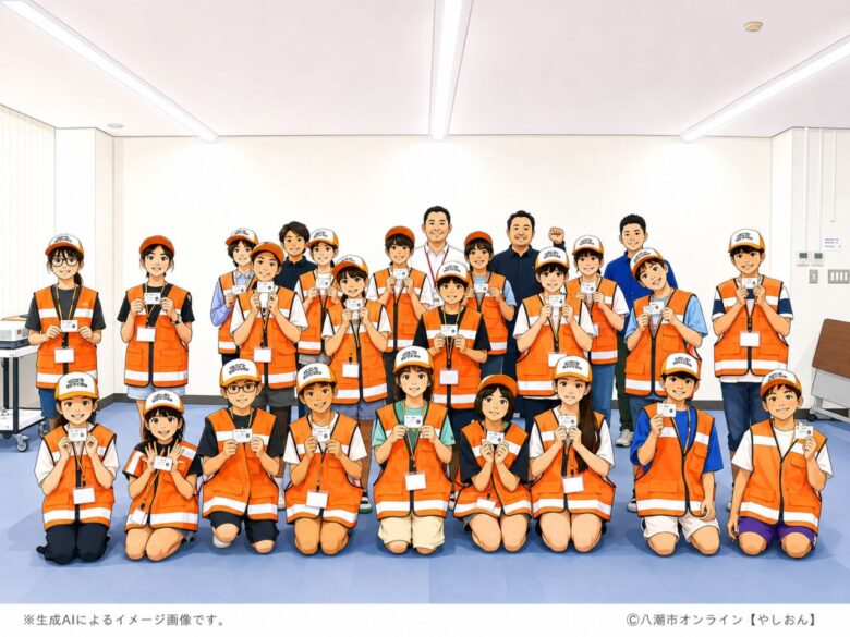 八潮の子どもたちが防災を学ぶ「こども防災マイスター」今年度も実施