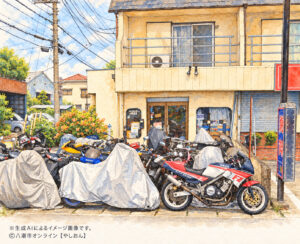 八潮・中央のバイクショップ「moto zep」が市内移転へ　建物老朽化で９月末に現店舗を閉店