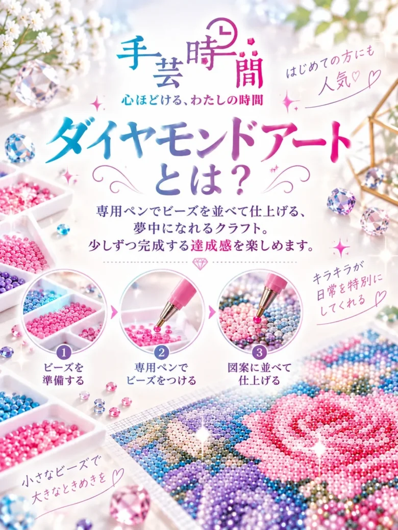 草加マルイに関東初「手芸時間」　10月3日、ダイヤモンドアート専門店がオープン