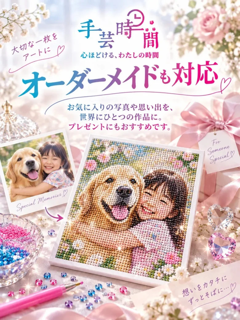 草加マルイに関東初「手芸時間」　10月3日、ダイヤモンドアート専門店がオープン