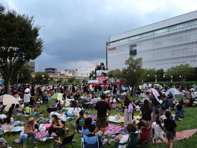 三郷中央が“泡まみれ”に！「泡あわ×ボンBON」盆踊りからDJへ熱気あふれた夏の夜