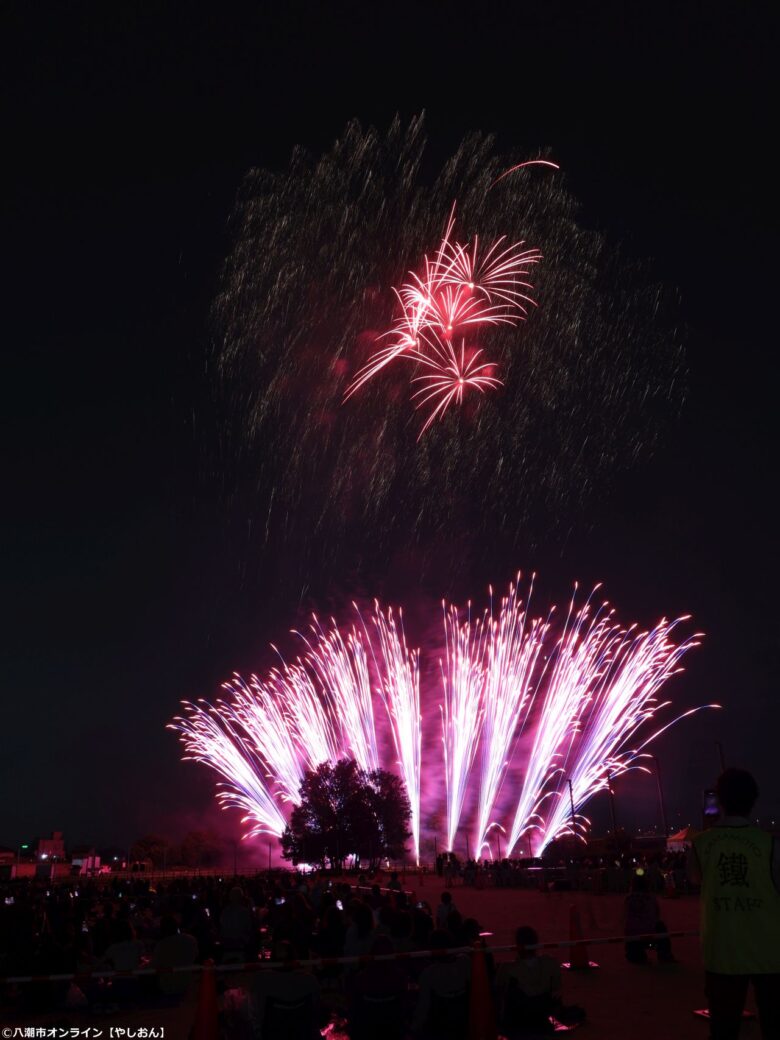 1,840発が八潮の夜空へ 9か月の準備が実った「八潮花火フェスティバル2026」