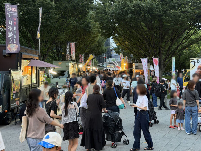 三郷中央が“泡まみれ”に！「泡あわ×ボンBON」盆踊りからDJへ熱気あふれた夏の夜