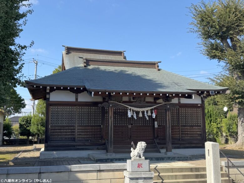 八潮・中馬場の諏訪神社で「大祭」10月10日・11日開催へ 神輿がまちを巡る秋の二日間