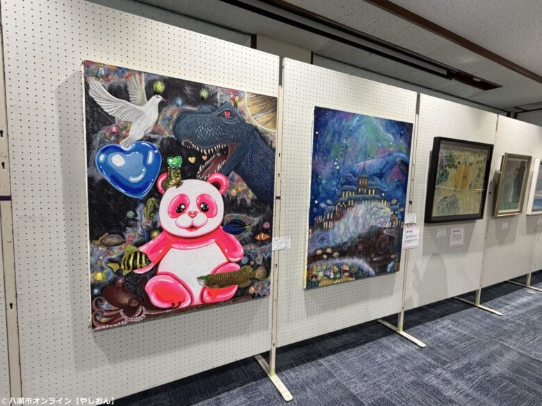 身近な公民館で出会う、多彩なアート　「第43回八潮市美術展覧会」後半は9月25日から