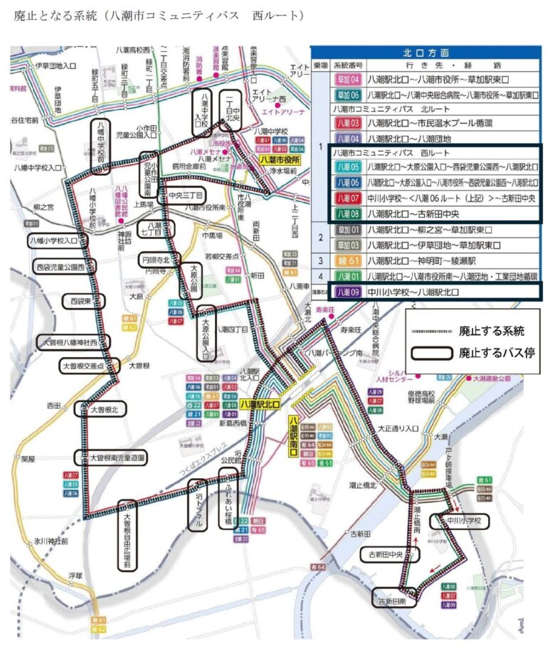 西ルートは2027年3月31日が最終運行予定