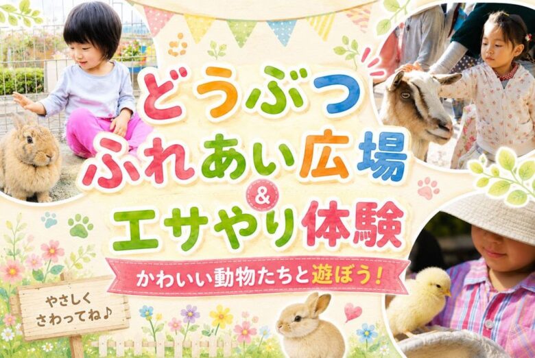 【三郷】アンパンマンと動物たちに会える!9月23日は三郷ハウジングステージへ