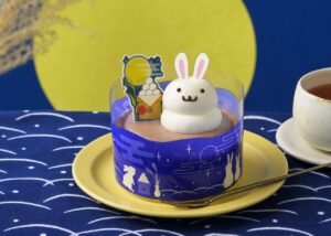 お月見の夜に“うさぎのケーキ”はいかが？コージーコーナー「まんまる月うさぎ」期間限定で登場