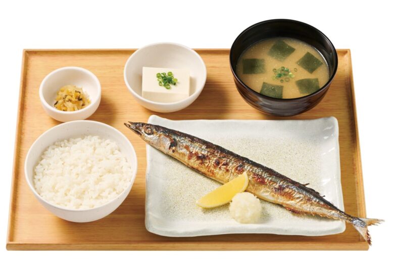~三陸の恵み~さんまの塩焼定食