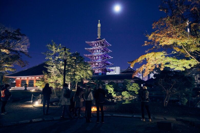 浅草寺 名勝 伝法院庭園 夜間特別拝観