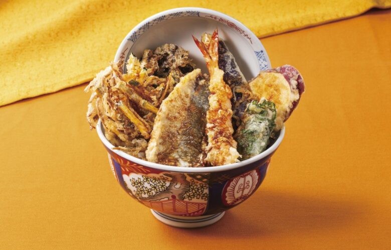 三郷中央「天丼はま田」に秋の新作 長崎県産アジを味わう「秋鯵天丼」9月9日から