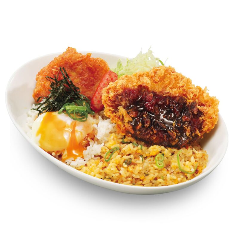 かつやに“欲張り飯”!チャーハン×テリたま、ロースカツもから揚げも9月11日から
