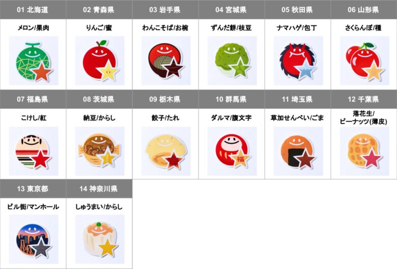 ファミマに“埼玉限定”登場!サクラソウの靴下&草加せんべいステッカーを発売