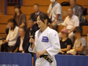 角田夏実さんが巴投げを披露！やしおスポーツフェスティバル2026 競技体験からダンスまで