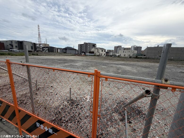 八潮市南川崎に134戸の新築マンション計画 旧アサヒ八潮物流センター跡地に地上8階建て