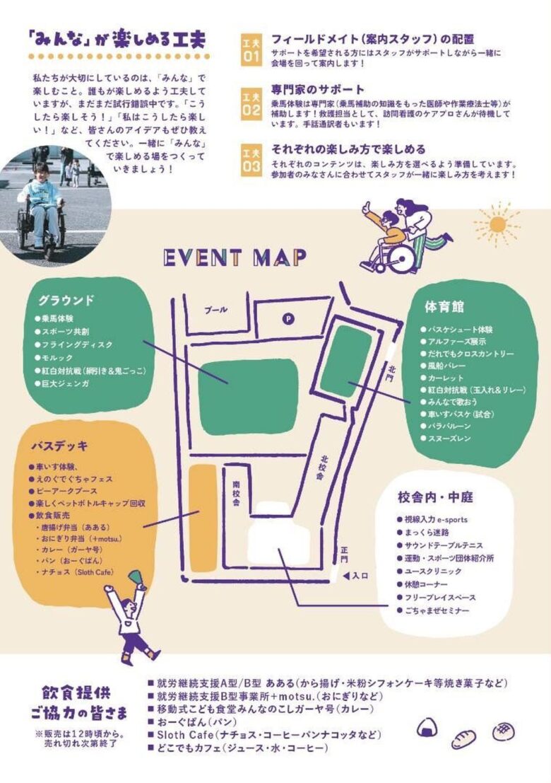 見るだけでも、途中参加でもOK!草加「ふくフク運動会」11月15日開催