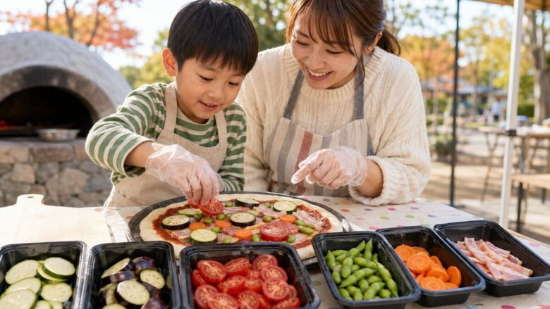 埼玉の特産品でオリジナルピザづくり!三郷で10月12日に親子体験、参加無料