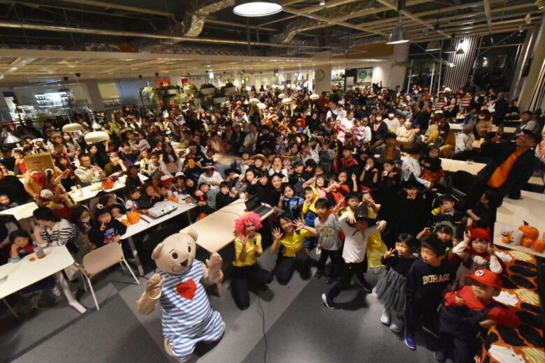 写真:昨年、IKEA福岡新宮で開催したイベントの様子