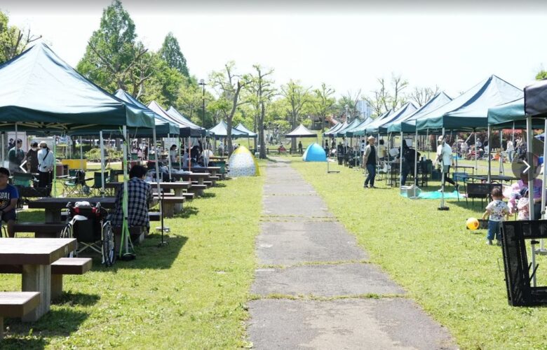 三郷「みさと公園」で秋のBBQを。手ぶらプランと大型遊具で、家族の休日にも