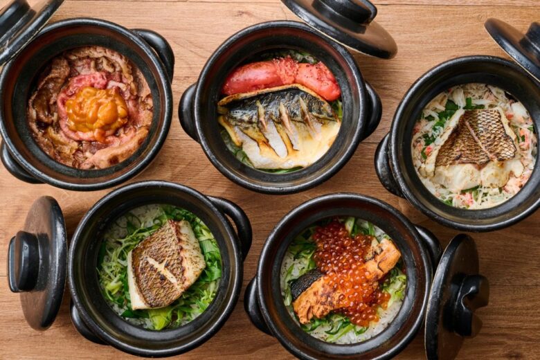 北千住マルイに「土鍋ごはん KOTORABIYORI」10月23日オープン!昼は御膳、夜は鯛やいくらのごはんも
